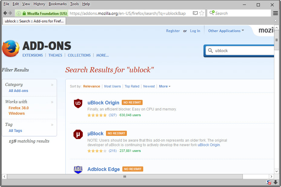 signed addons