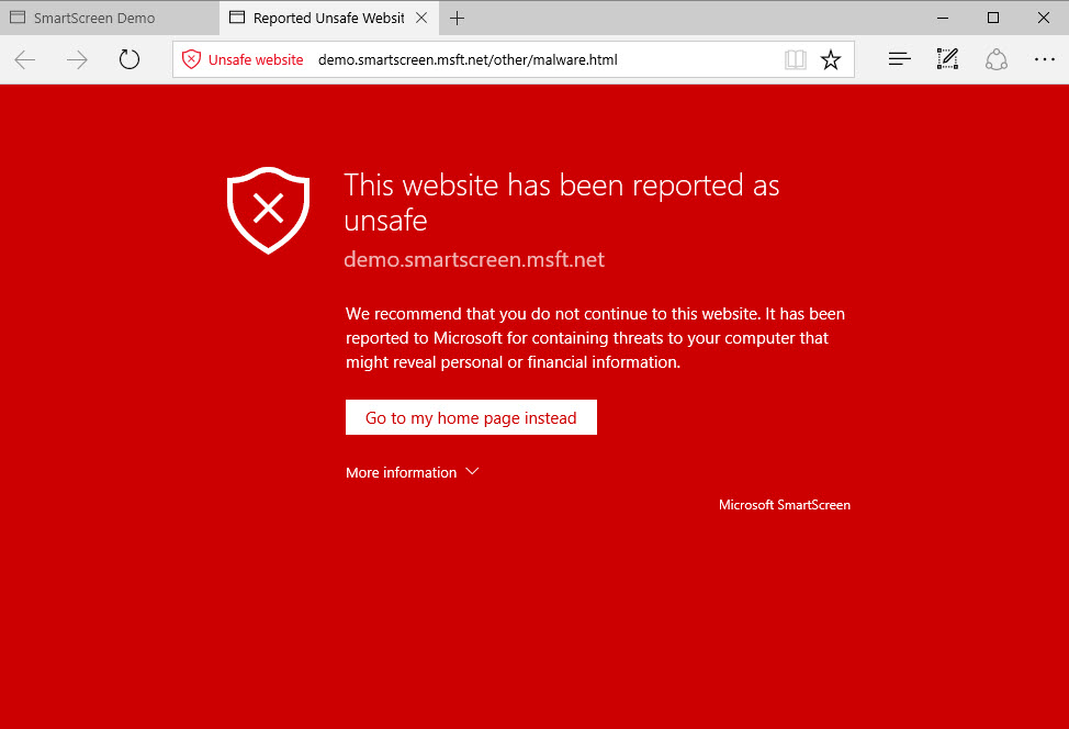 smartscreen filter malware