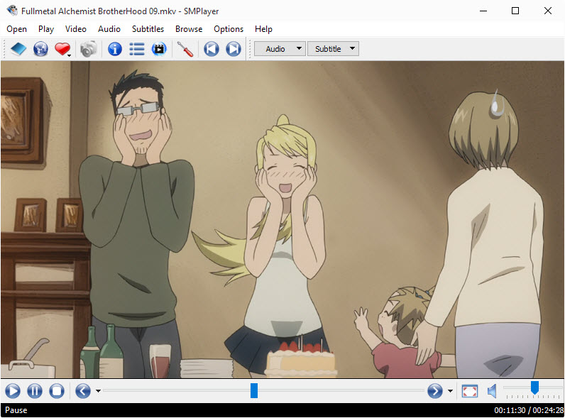 smplayer with mpv