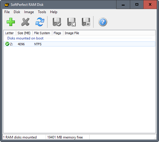 softperfect ram disk