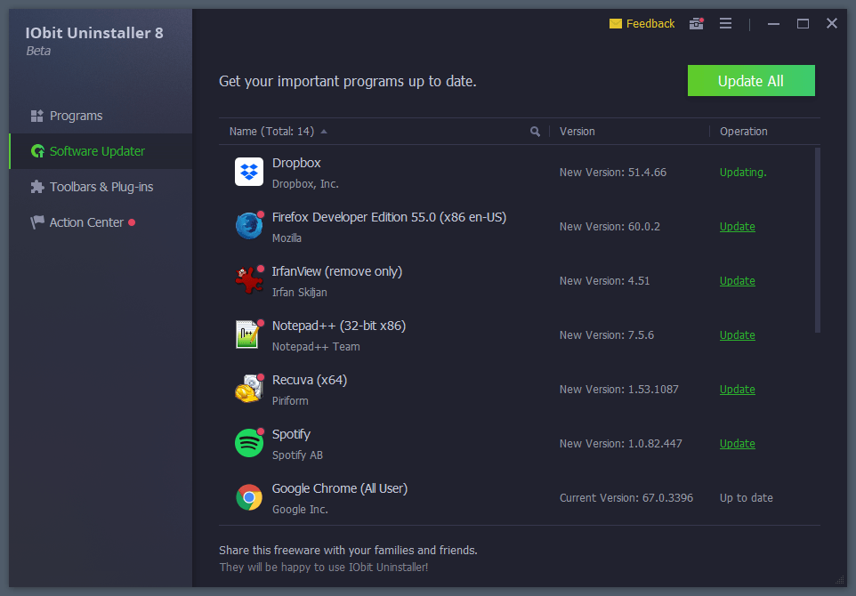 software updater