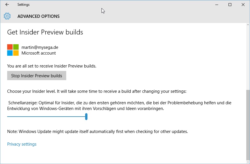 stop windows insider builds