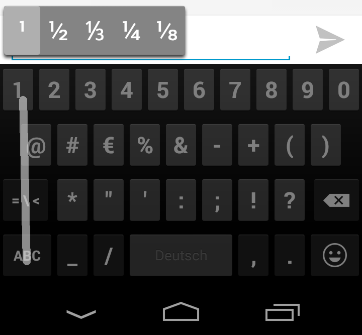 swipe numbers