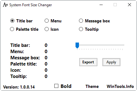 system font changer