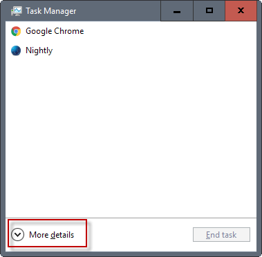task manager details
