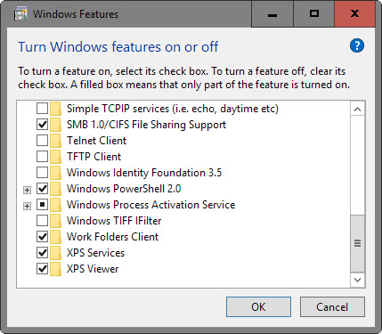 turn off xps services viewer