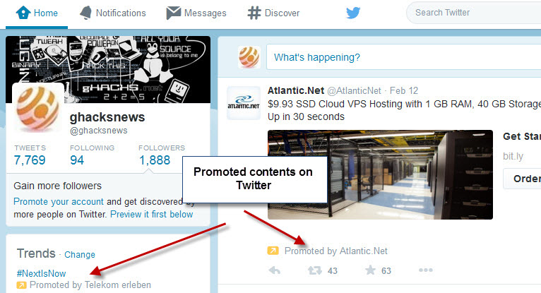twitter promoted