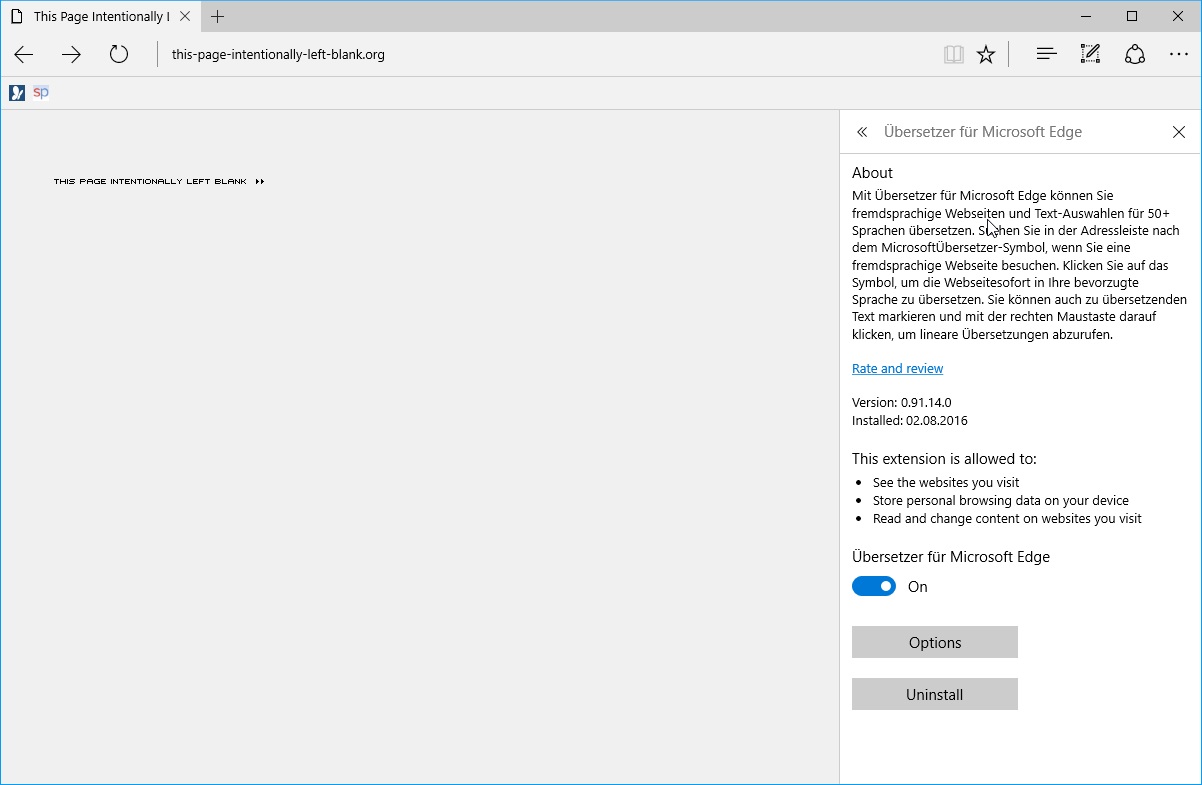 uninstall edge extensions