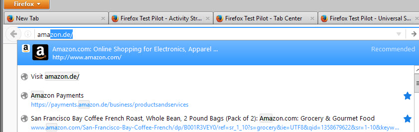 universal search
