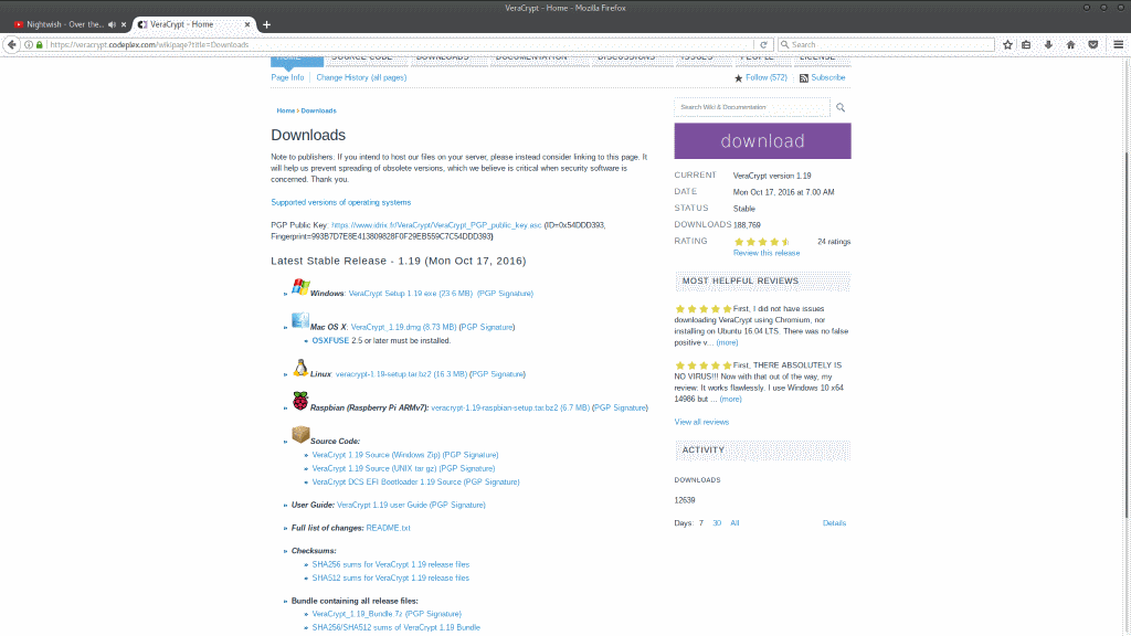 VeraCrypt Homepage