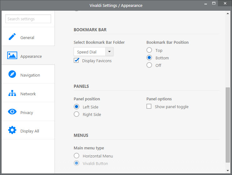 vivaldi browser