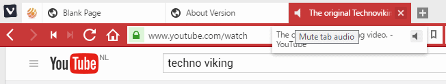 vivaldi mute