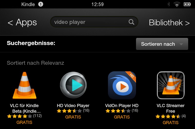 vlc for kindle