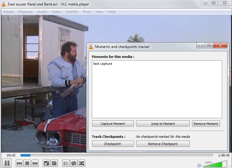vlc moments
