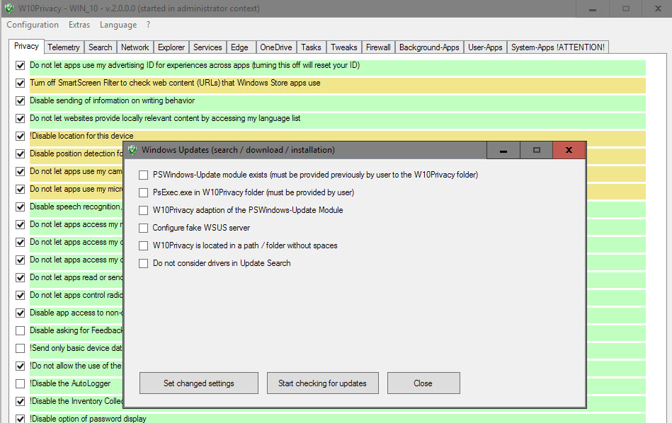 windows updates