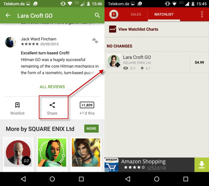 watch android apps sale