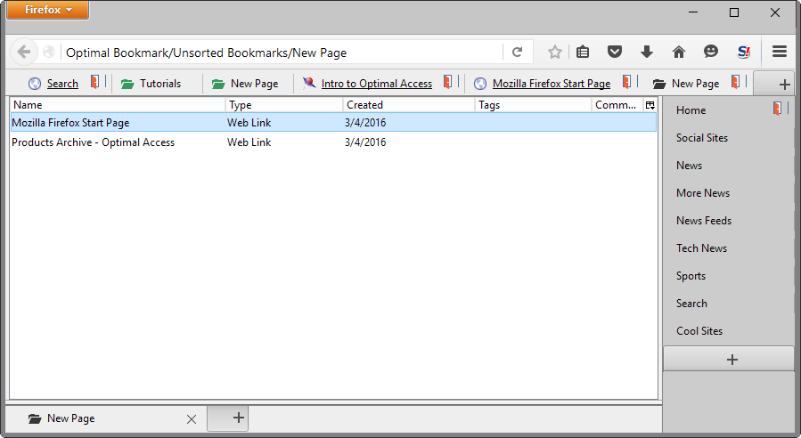 web folders