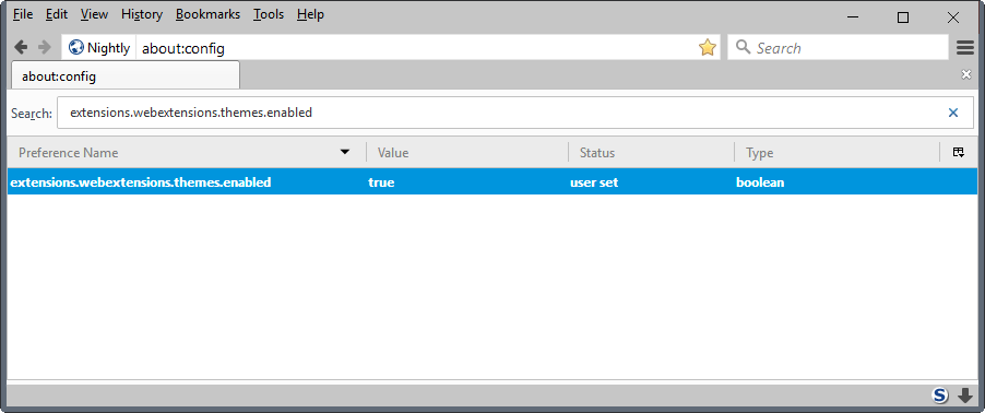 webextensions themes