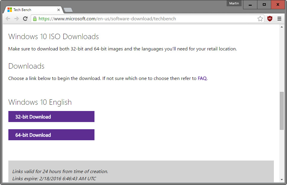 windows 10 downloads