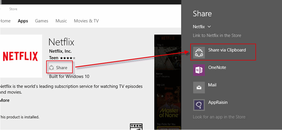 windows 10 share clipboard