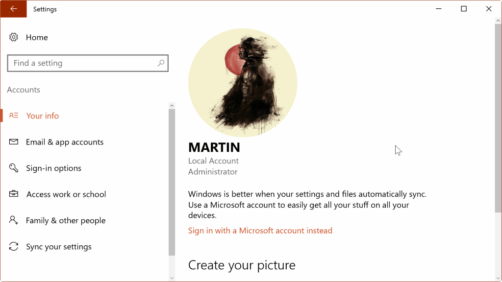 windows hello setup 2