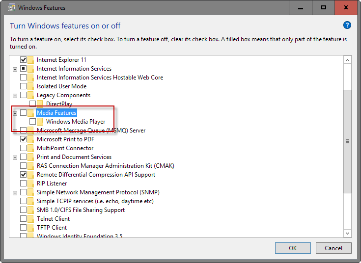 windows media player