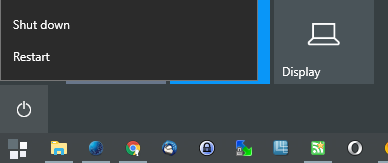 windows restart