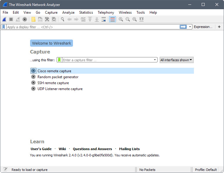 wireshark 2.4