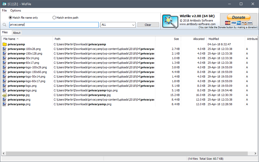 wizfile 2.0