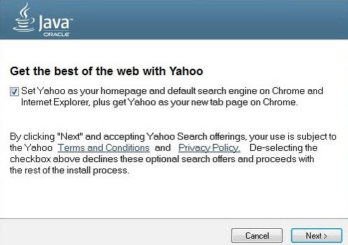 yahoo java