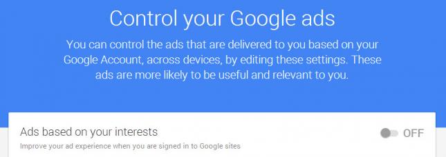 control google ads