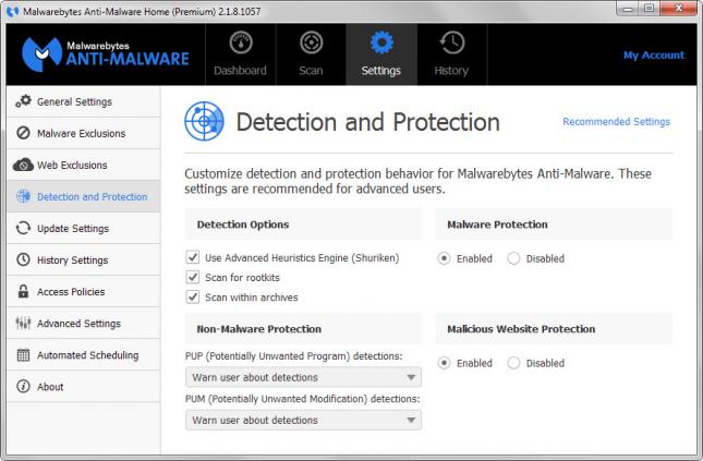 detection protection