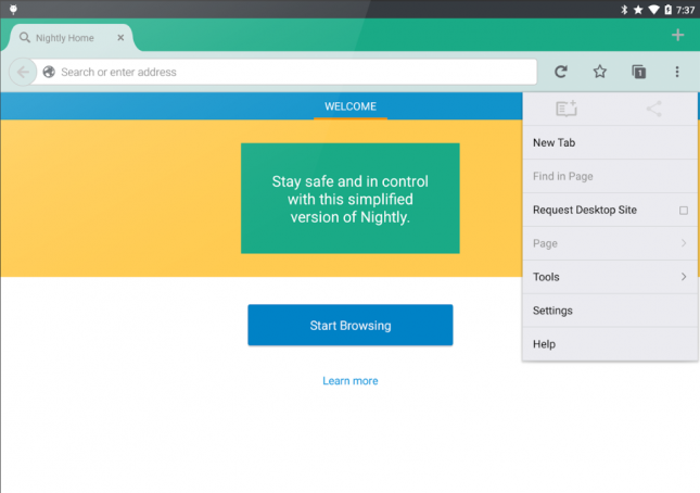 Firefox Parental Control