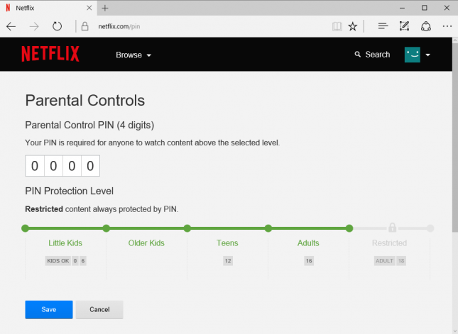 netflix parental controls