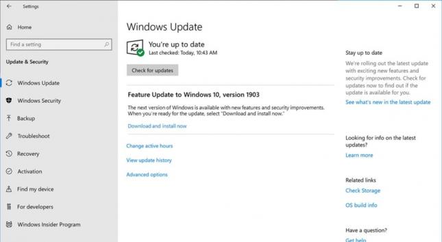 windows update feature updates changes