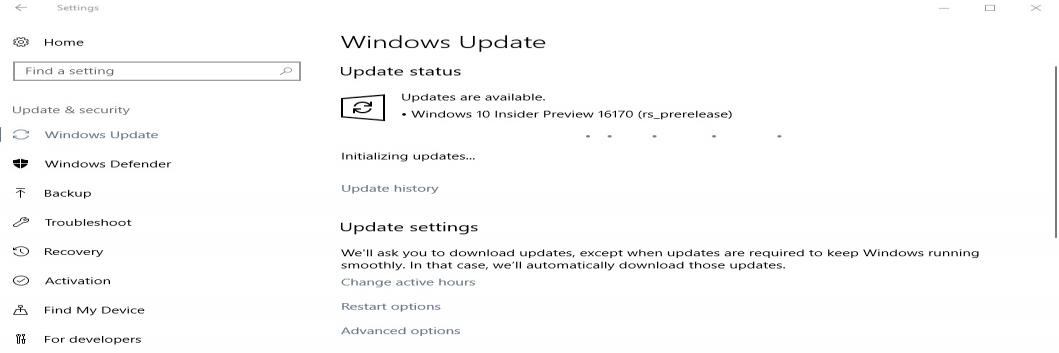 windows 10 insider preview 16170